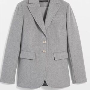 White House Black Market Gray Blazer NWT